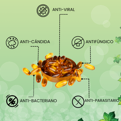 Aceite De Orégano Cápsulas Blandas