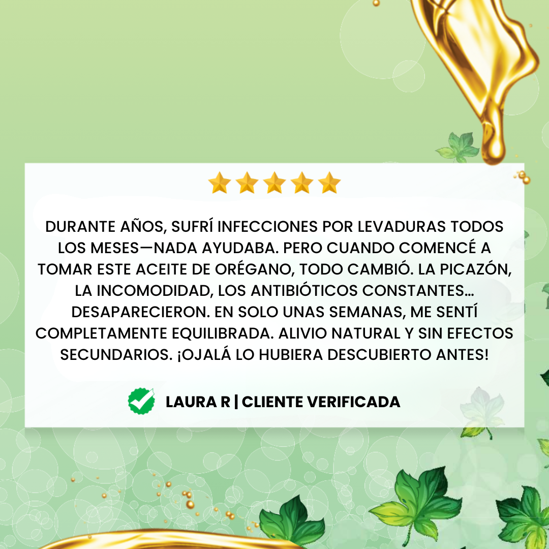 Aceite De Orégano Cápsulas Blandas