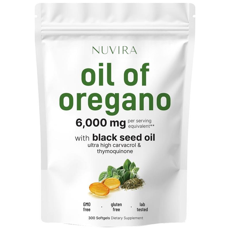 Aceite De Orégano Cápsulas Blandas
