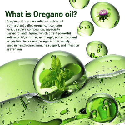 Aceite De Orégano Cápsulas Blandas